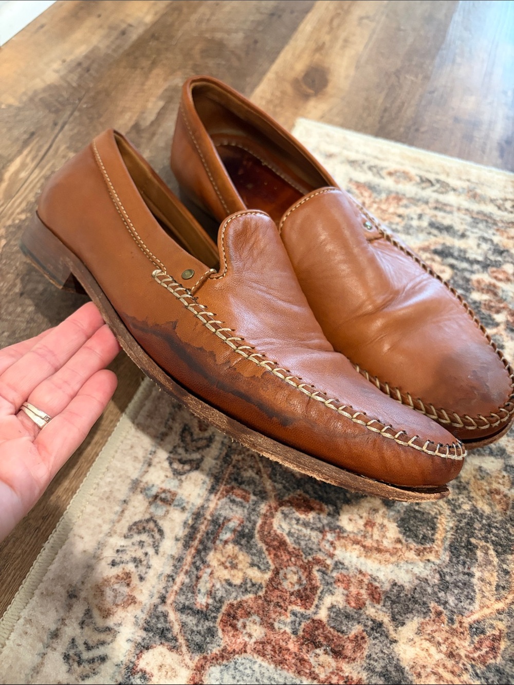 Men’s Trask loafers 10